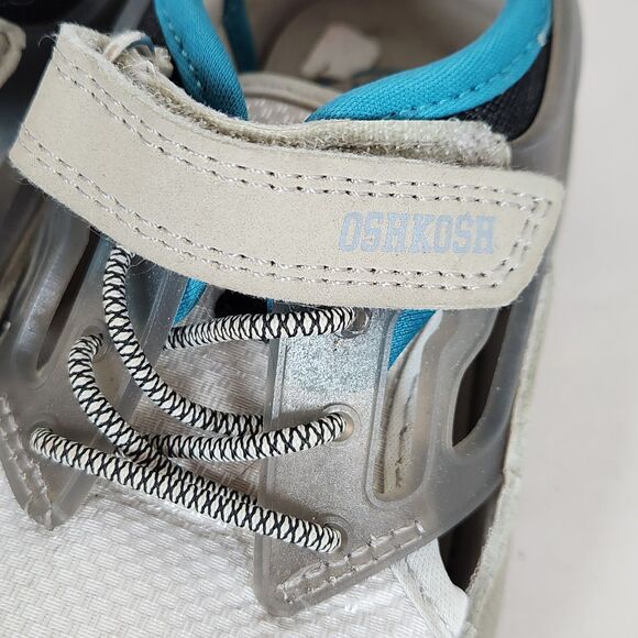 Osh Kosh B'gosh Sport Sandals Toddler Boys 7M Closed Bump Toe Washable Blue Gray - Picture 8 of 11